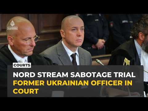 Former Ukrainian officer goes on trial in Germany over Nord Stream pipeline blasts