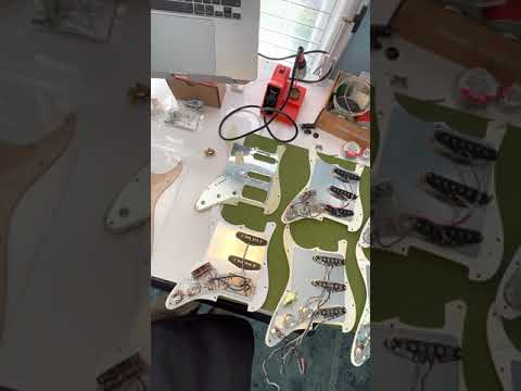 Switch and Knob variations for S-style guitars