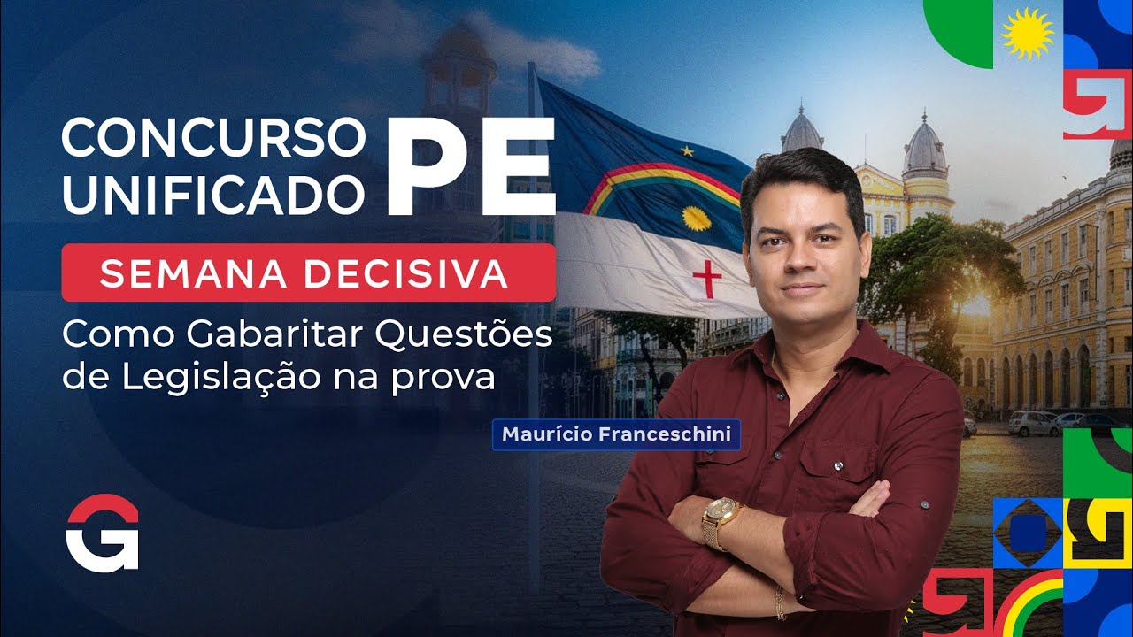CPU/PE | Semana Decisiva: Como Gabaritar Questões de Legislação
