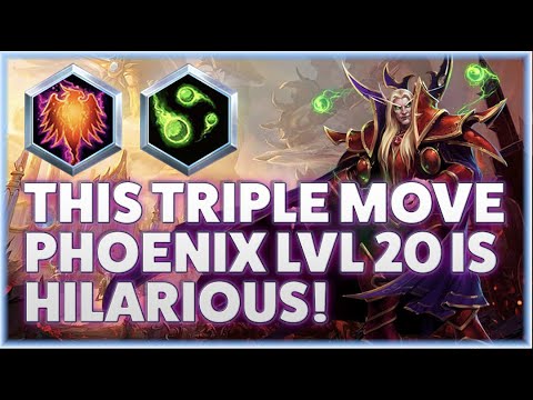 Kaelthas Phoenix - THIS TRIPLE MOVE PHOENIX LVL 20 IS HILARIOUS! - Grandmaster Storm League