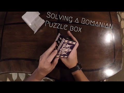 Solving a Romanian Puzzle Box (Level 7 Puzzle)