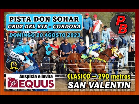 SAN VALENTIN: PISTA DON SOHAR - CRUZ DEL EJE (20-08-2023)