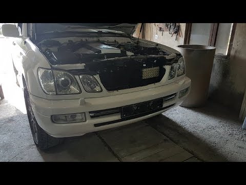 Lexsus LX470 Removing front bumper / How to remove the front bumper for Lexsus LX470