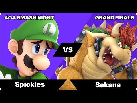 4o4 Smash Night -  Spickles(Luigi) vs Sakana(Bowser)