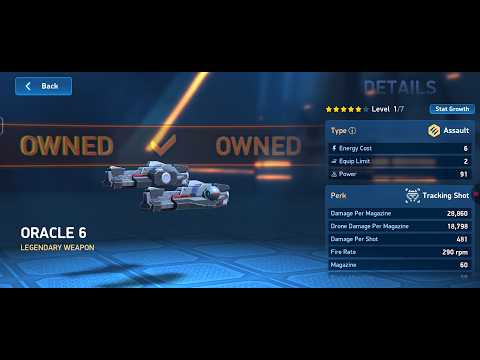 INSANE UNLOCK! ORACLE 6 🔥 | Legendary Weapon Drop in Mech Arena for Credits 😍 😱💫