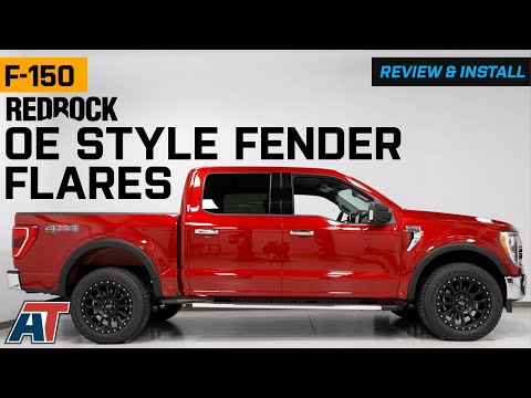2021-2023 F-150 RedRock OE Style Fender Flares Review & Install