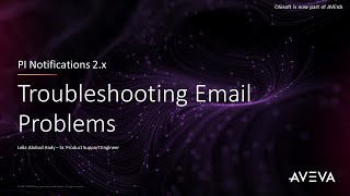 Troubleshooting email problems in PI Notifications 2.x
