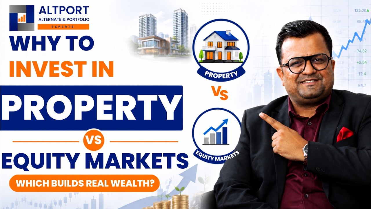 Why To Invest In Property vs Equity Markets ?