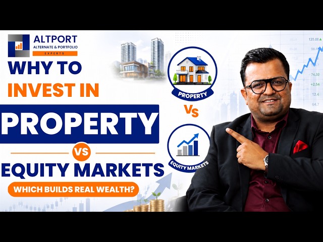 Why To Invest In Property vs Equity Markets ?