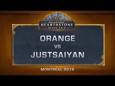 Swiss Round 4: Orange VS Justsaiyan - DreamHack Montreal 2018