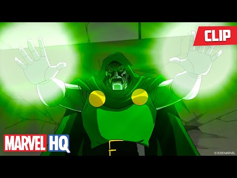 Doctor Doom VS Iron Man 😱💥 | The Avengers: Earth's Mightiest Heroes | @MarvelHQ