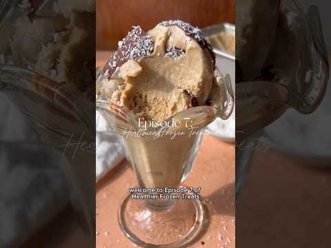 3 Ingredient Coconut Ice Cream 🥥🍨 DAIRY FREE! #dairyfree #healthydessert