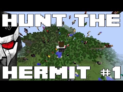 HUNT THE HERMIT  - Minecraft vs 150+ players! - #1 [HermitCraft Special UHC]