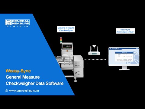  General Measure Checkweigher Software — Weasy-Sync