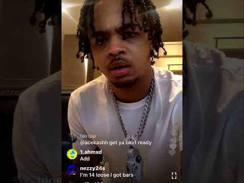 Loski - Instagram live talent show flexing new flooded Harlem Spartans chain