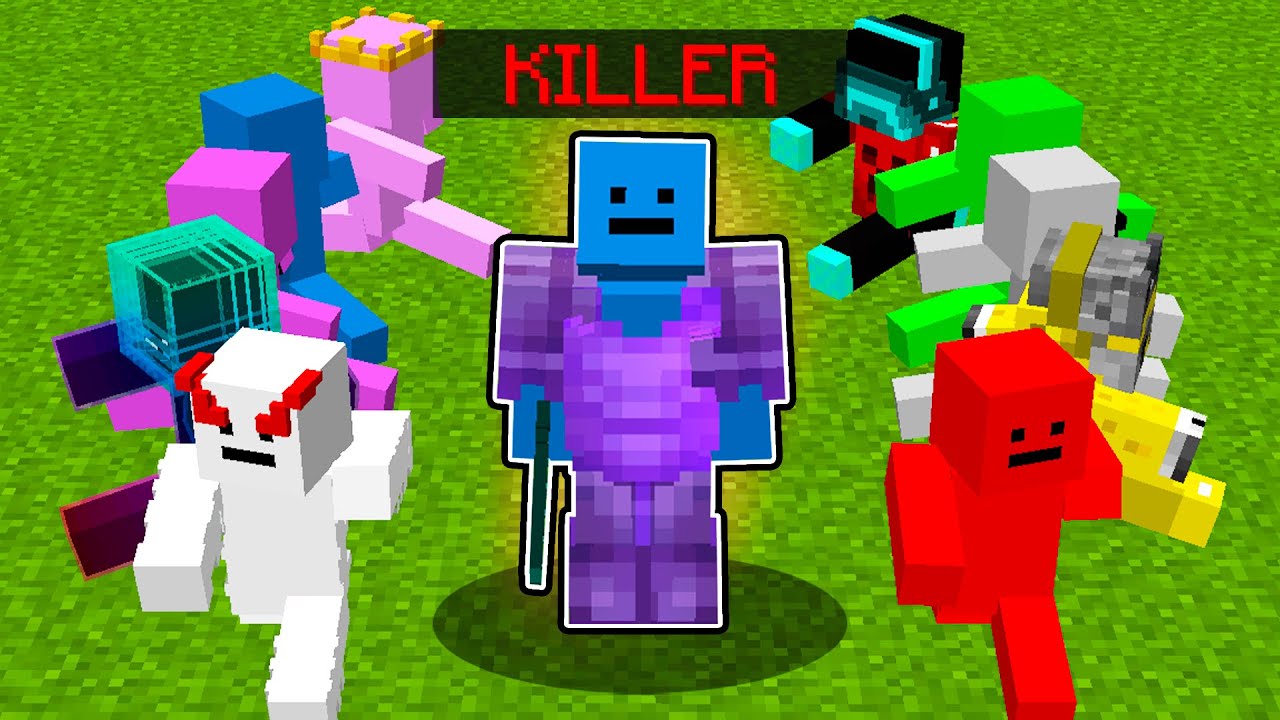 Minecraft 10 Speedrunners VS 1 Killer...