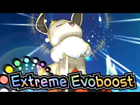 Eevee Special Z Move: Extreme Evoboost (Last Resort + Eevium Z)