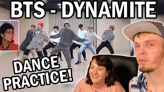 Download lagu BTS - DYNAMITE DANCE PRACTICE (COUPLE REACTION!) | MIKE WOULD BE SO HAPPY! :') mp3