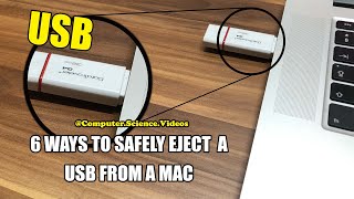 6 WAYS to Safely Eject Your USB Flash Drive On a Mac - Basic Tutorial | New (2023)