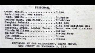 Count Basie and His Orchestra: Moten Swing (Basie) - November 3, 1937