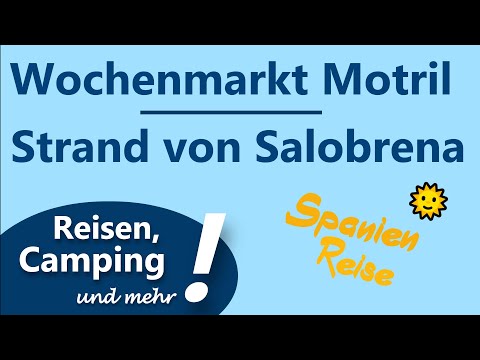 Spain trip (Motril weekly market and Salobrena beach) | Travel Vlog #3