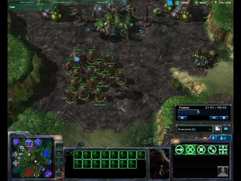 StarCraft 2 Beta: 2on2 (ZT - PT) on Lost Temple - Part 2/4