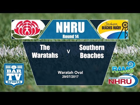 2017 RAMS NHRU Round 14 - Waratah v Southern Beaches
