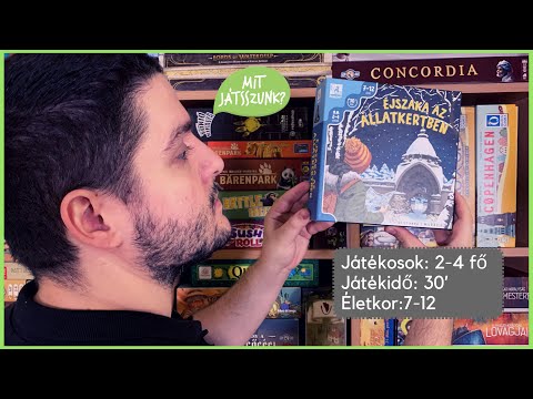 Éjszaka az Állatkertben Játékbemutató - Mit Játsszunk?