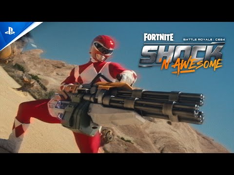 Fortnite - Bad Bugs vs Power Rangers in Battle Royale: Shock ‘N Awesome | PS5 & PS4 Games