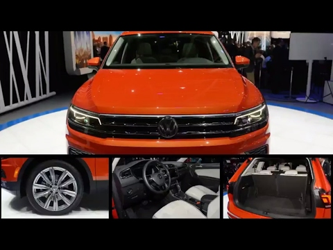 Volkswagen Tiguan 2017  Detroit Interior and Exterior Review