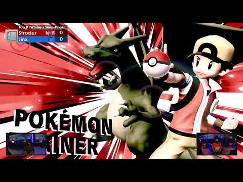 AZSL Top 8 Winners Semi-Finals - NVR|Stroder (Greninja) vs TE|Jinx (Wii Fit Trainer)