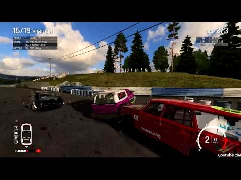 Next Car Game: Wreckfest - Multiplayer gameplay part 1