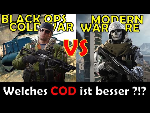 BLACK OPS COLD WAR vs MODERN WARFARE - Welches CALL OF DUTY ist besser ?!? [German/Deutsch]
