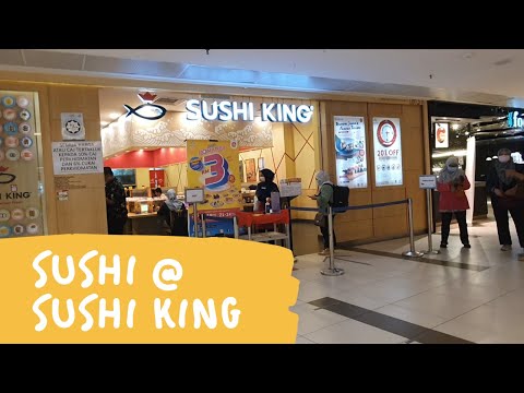 Sushi no Sushi King Avenue K Kuala Lumpur - Sushi King Bonanza | Vlog 199