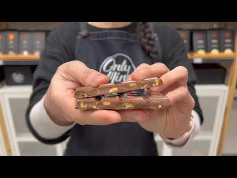 How We Make Honeycomb Chocolate Bars - Only Mine Chocolate Factory