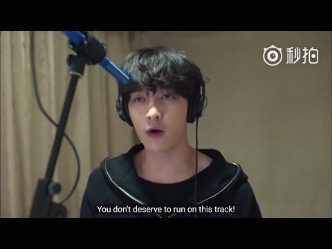 [Eng Sub] Cars 3 Yixing as Jackson Storm Behind the Scene clip LAY