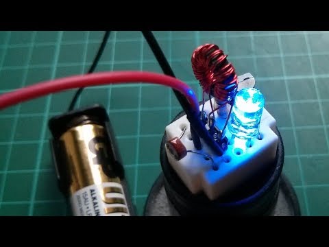 Enhanced Joule Thief with LDR