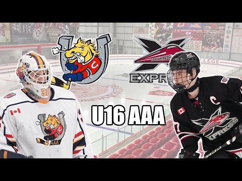 U16 AAA York Simcoe Express Vs Barrie Colts *CRAZY GAME*