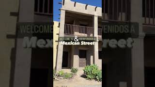 UNIVERSAL STUDIOS LOT - MEXICAN STREET #SHORTS