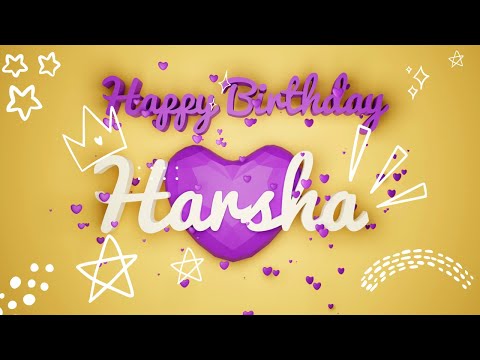 Harsha #birthday #special #video #Harsha #wishes Happy birthday song - Happy birthday to you