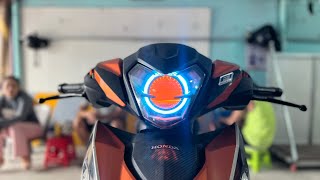 Winner V1 Độ Bi Led Phối Màu Siêu Đẹp tại T23Shop Cần Thơ