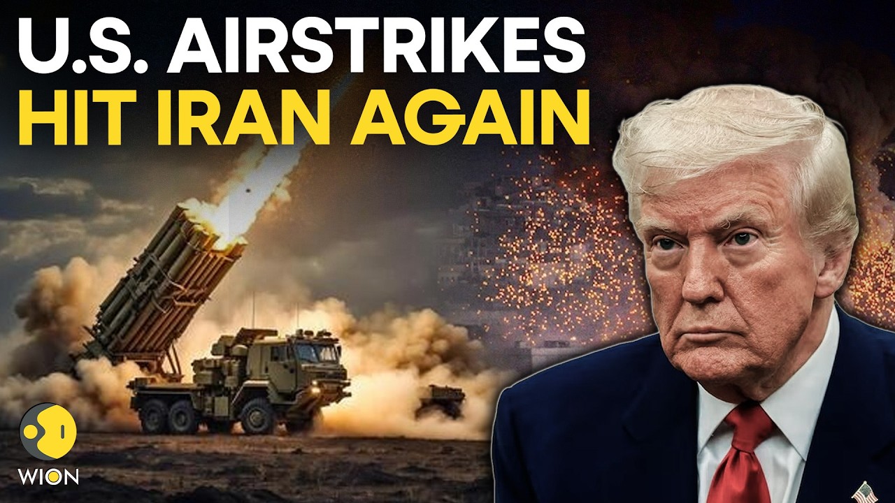 US-Iran War LIVE | Fresh US Airstrikes Rocks Iran After Trump Rejects Negotiations | WION