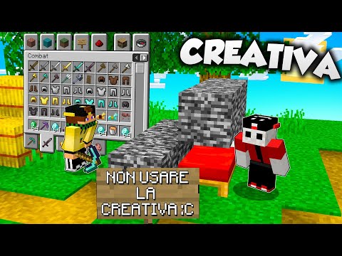 HO GIOCATO UNA BEDWARS IN CREATIVA CONTRO LOCO