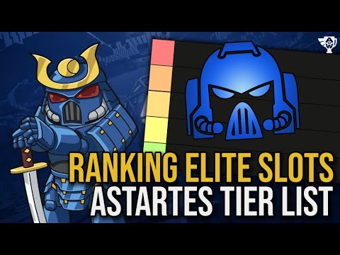 TIER LIST Ranking the Space Marine Elites choices!