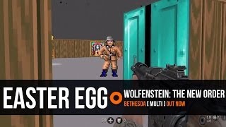 Wolfenstein: The New Order Easter Egg - Hidden Wolfenstein 3D Level