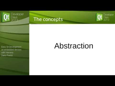 QtDD13 - Dario Freddi - Easy Qt Development on embedded devices with Hemera