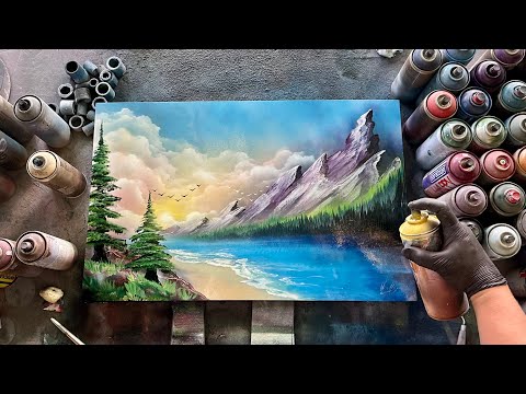 Guardians of the Valley - ASMR SPRAY PAINT ART by Skech