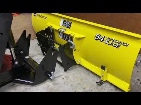 John Deere 54" Quick Hitch Plow Overview & Install
