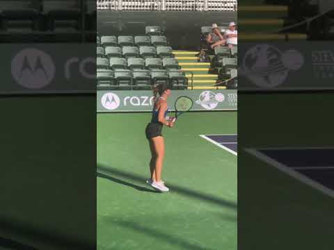 Usue Maitane Arconada V, Indian Wells WTA Tennis