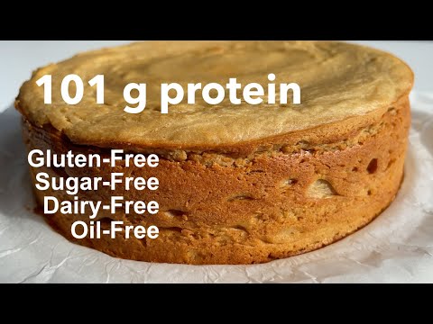 101 g Protein Cheesecake made with CHICKPEAS